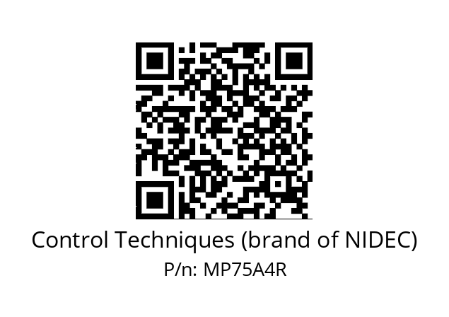   Control Techniques (brand of NIDEC) MP75A4R