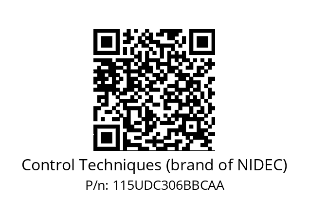   Control Techniques (brand of NIDEC) 115UDC306BBCAA