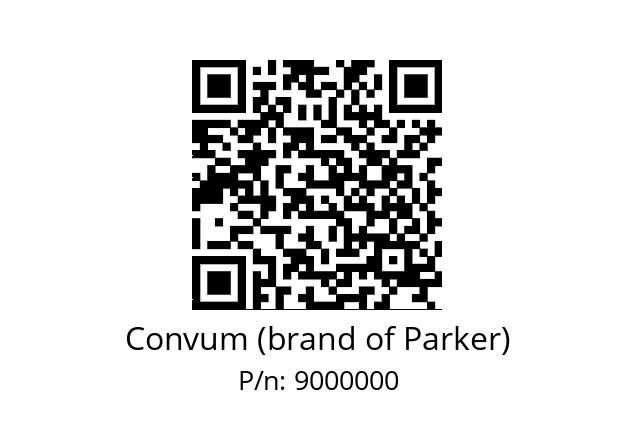   Convum (brand of Parker) 9000000