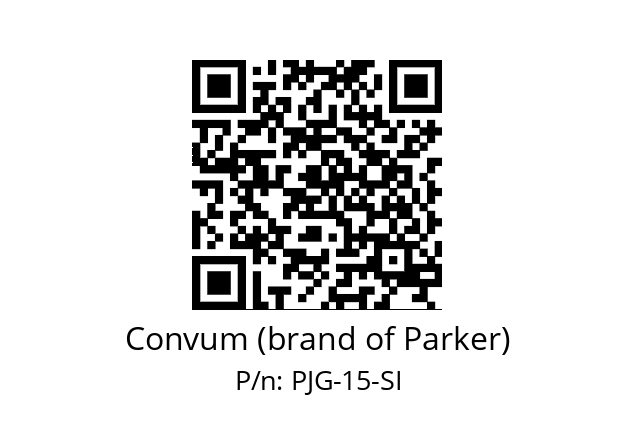   Convum (brand of Parker) PJG-15-SI