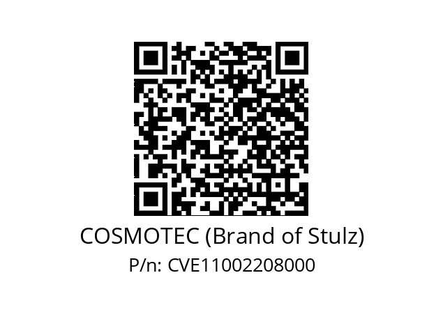   COSMOTEC (Brand of Stulz) CVE11002208000