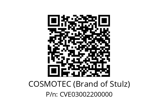   COSMOTEC (Brand of Stulz) CVE03002200000