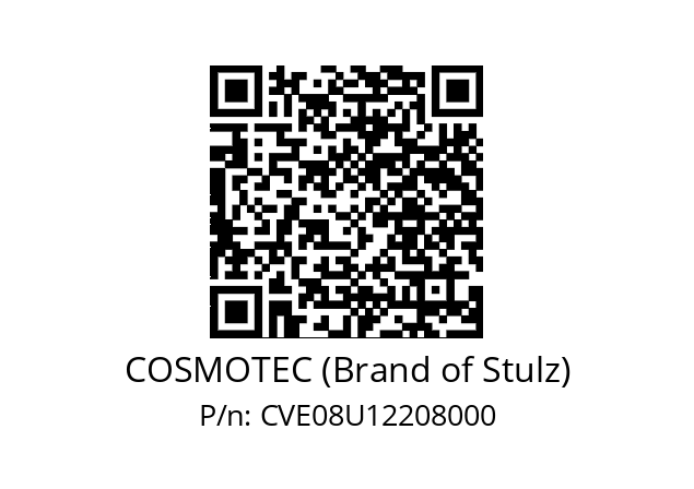   COSMOTEC (Brand of Stulz) CVE08U12208000