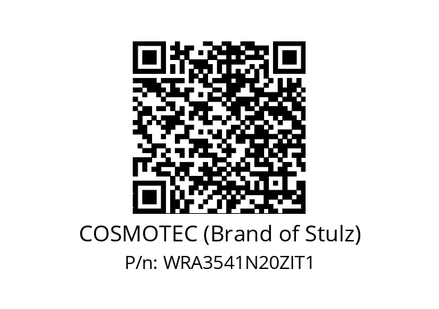   COSMOTEC (Brand of Stulz) WRA3541N20ZIT1