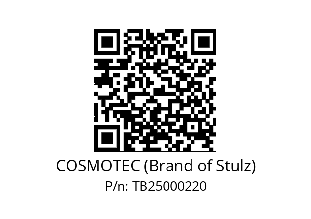   COSMOTEC (Brand of Stulz) TB25000220