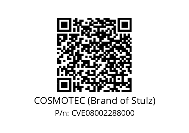   COSMOTEC (Brand of Stulz) CVE08002288000