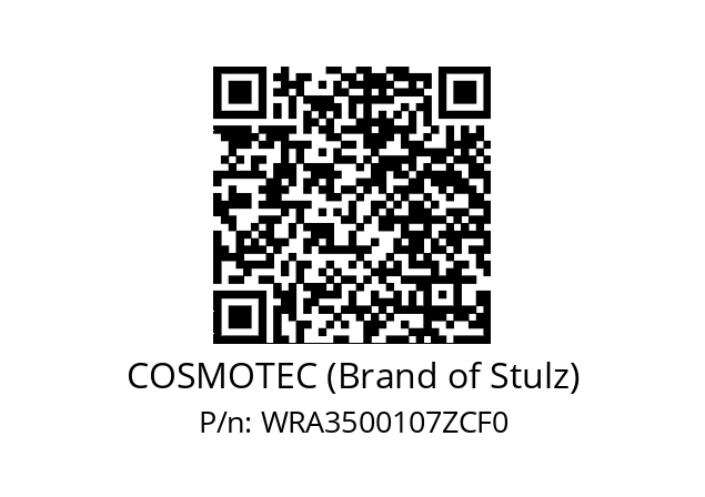   COSMOTEC (Brand of Stulz) WRA3500107ZCF0