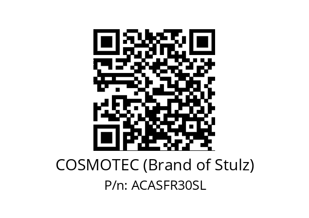   COSMOTEC (Brand of Stulz) ACASFR30SL