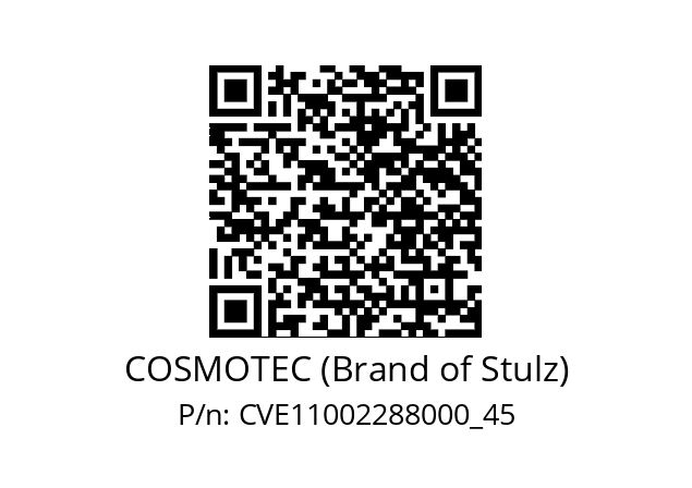   COSMOTEC (Brand of Stulz) CVE11002288000_45