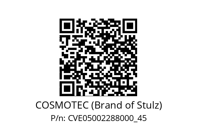   COSMOTEC (Brand of Stulz) CVE05002288000_45