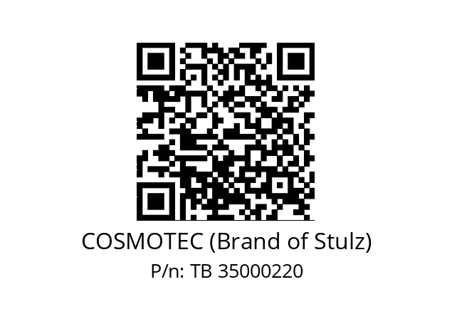   COSMOTEC (Brand of Stulz) TB 35000220