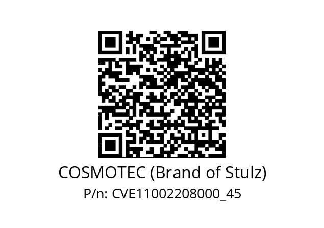   COSMOTEC (Brand of Stulz) CVE11002208000_45