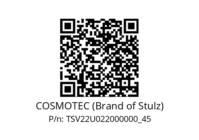   COSMOTEC (Brand of Stulz) TSV22U022000000_45