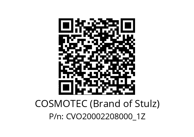   COSMOTEC (Brand of Stulz) CVO20002208000_1Z