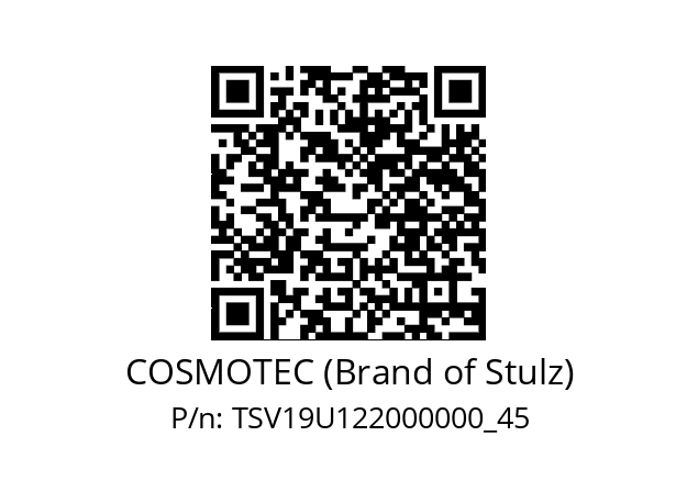   COSMOTEC (Brand of Stulz) TSV19U122000000_45