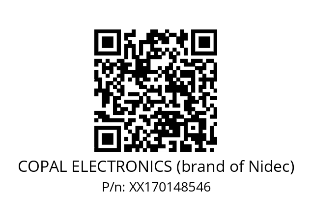   COPAL ELECTRONICS (brand of Nidec) XX170148546