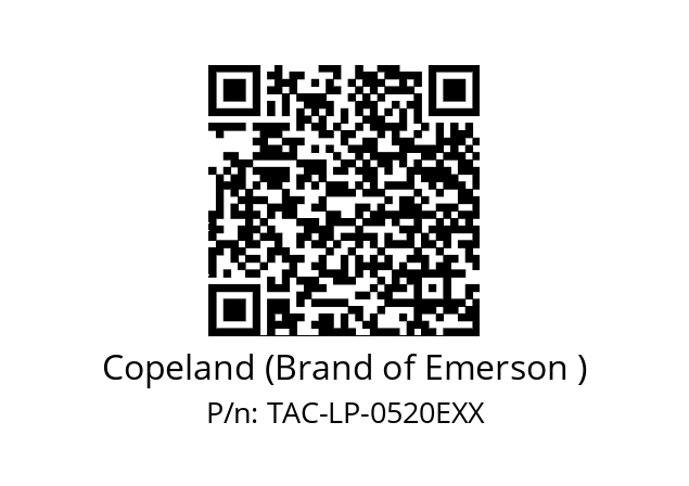   Copeland (Brand of Emerson ) TAC-LP-0520EXX