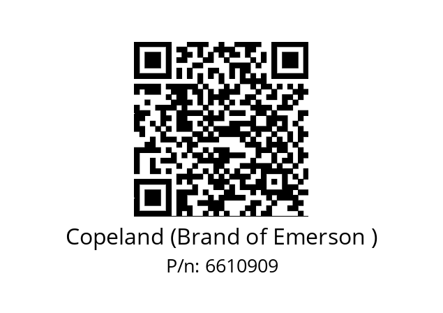   Copeland (Brand of Emerson ) 6610909