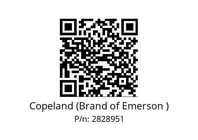   Copeland (Brand of Emerson ) 2828951