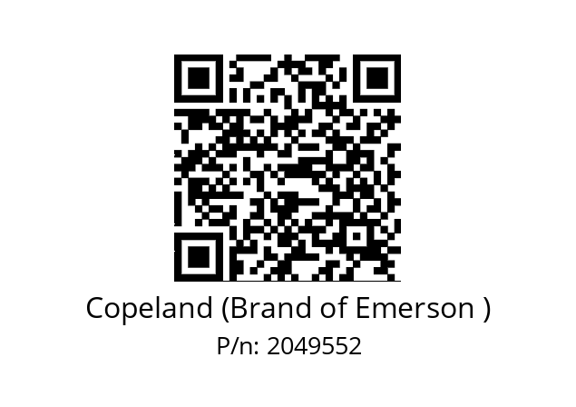   Copeland (Brand of Emerson ) 2049552