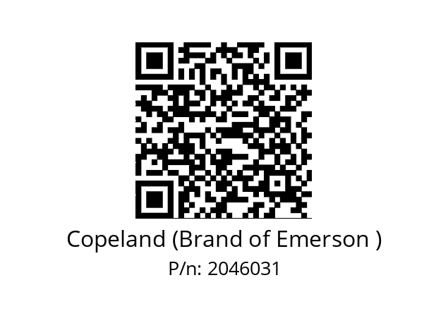   Copeland (Brand of Emerson ) 2046031