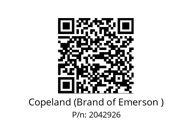   Copeland (Brand of Emerson ) 2042926