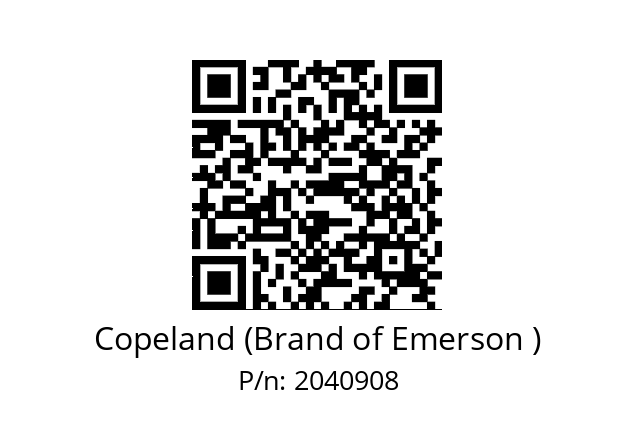   Copeland (Brand of Emerson ) 2040908