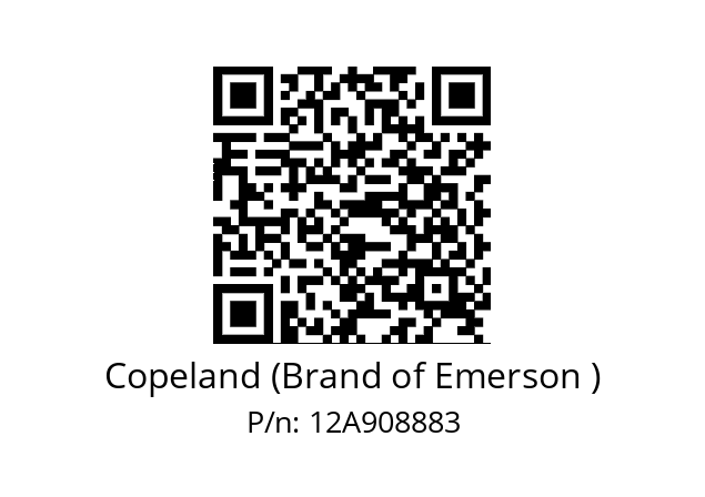   Copeland (Brand of Emerson ) 12A908883