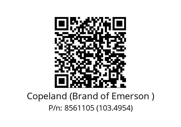   Copeland (Brand of Emerson ) 8561105 (103.4954)