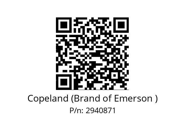   Copeland (Brand of Emerson ) 2940871