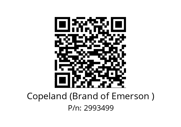   Copeland (Brand of Emerson ) 2993499