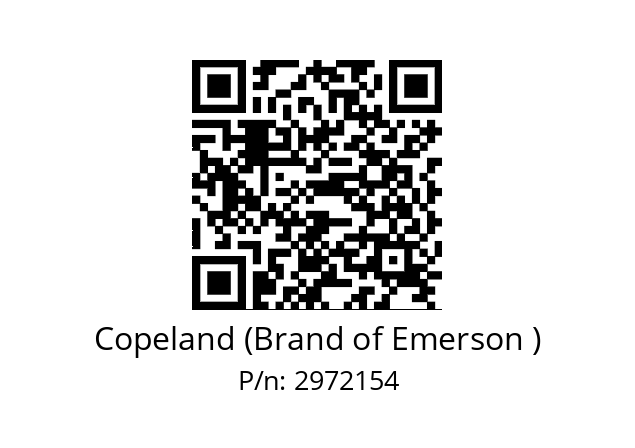   Copeland (Brand of Emerson ) 2972154