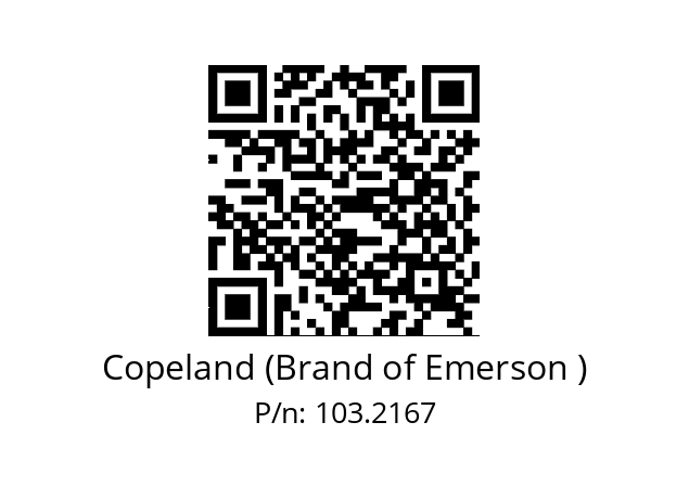   Copeland (Brand of Emerson ) 103.2167