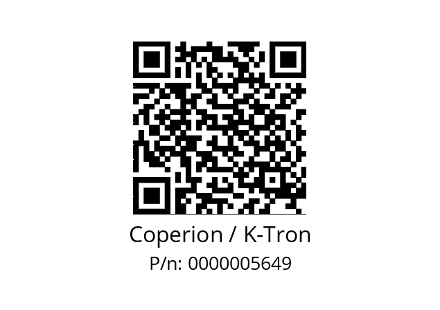   Coperion / K-Tron 0000005649