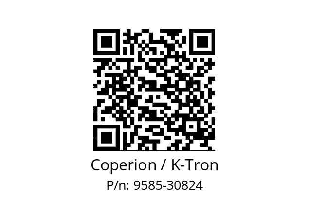   Coperion / K-Tron 9585-30824