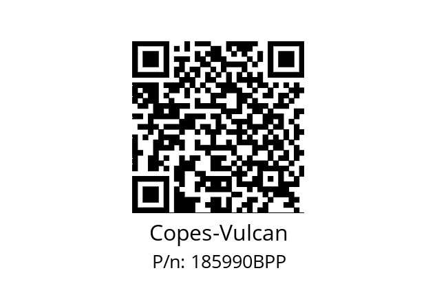   Copes-Vulcan 185990BPP