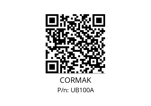   CORMAK UB100A