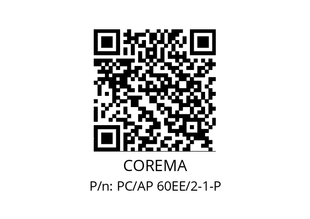   COREMA PC/AP 60EE/2-1-P