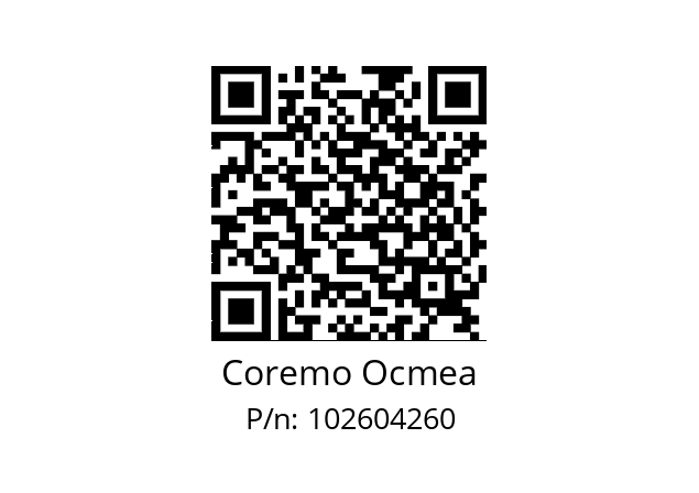   Coremo Ocmea 102604260