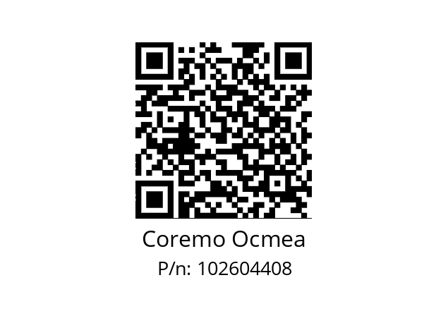  CO-D70941 Coremo Ocmea 102604408