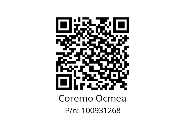   Coremo Ocmea 100931268