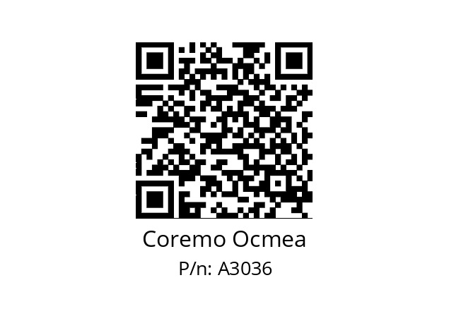   Coremo Ocmea A3036