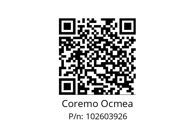   Coremo Ocmea 102603926