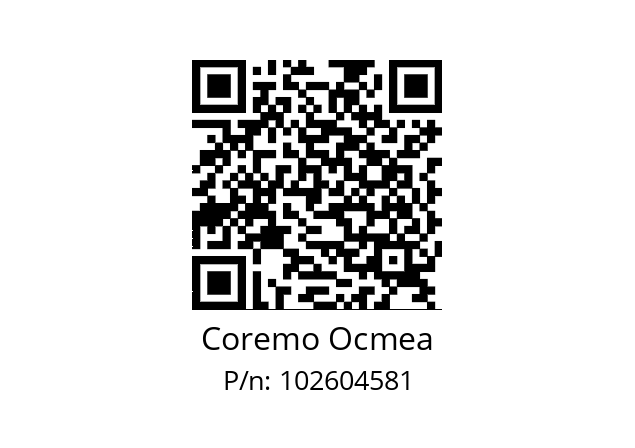   Coremo Ocmea 102604581