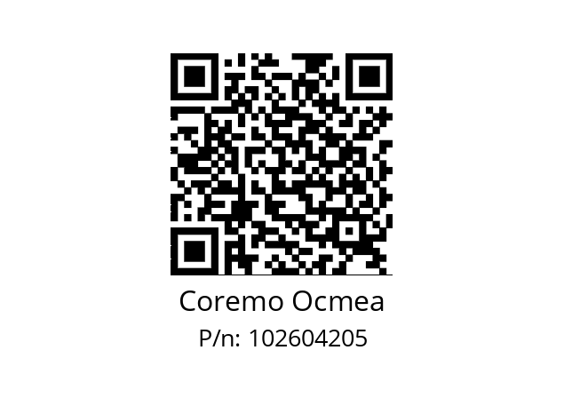   Coremo Ocmea 102604205