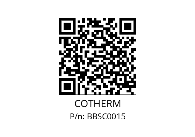   COTHERM BBSC0015