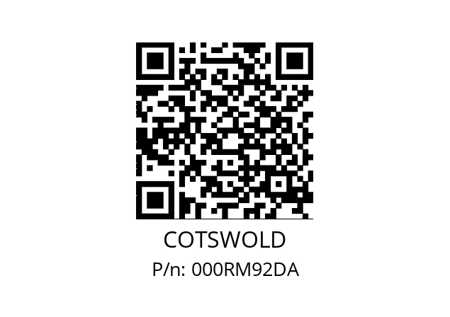   COTSWOLD 000RM92DA