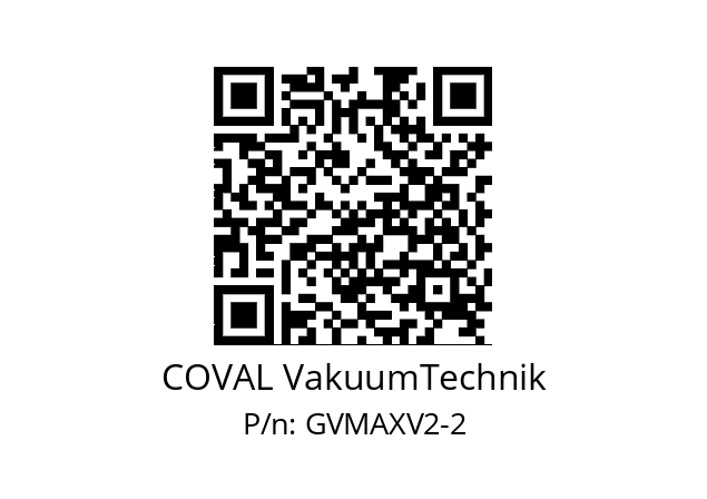   COVAL VakuumTechnik GVMAXV2-2