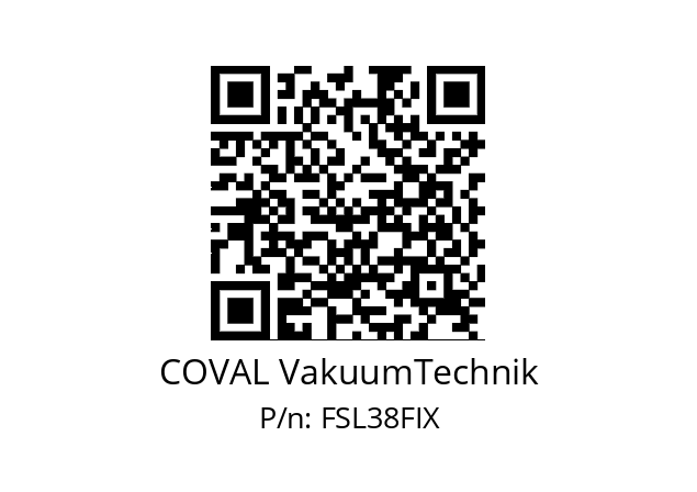   COVAL VakuumTechnik FSL38FIX