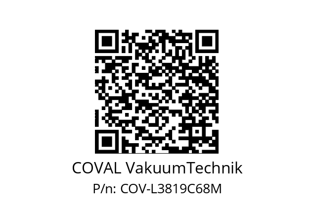   COVAL VakuumTechnik COV-L3819C68M